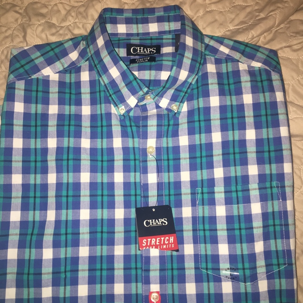 Men’s Chaps Button Up - Picture 5 of 7